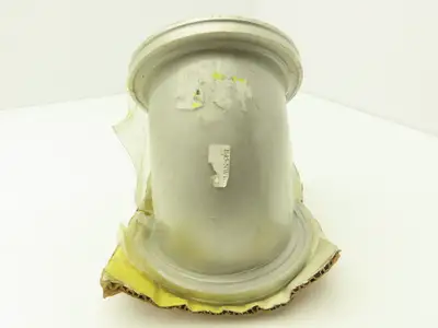 E45-NW-100 4" Vacuum Tube Elbow Short Radius  45 Deg With Welded Flange SS