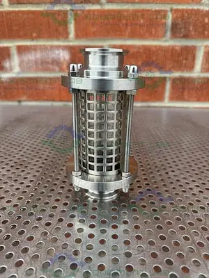 USED GLACIER TANKS SGF-TW-G150-KFM-9MM TRI CLAMP INLINE SIGHT GLASS 1 1/2" FITTING