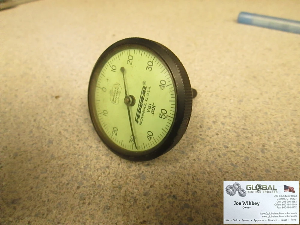 Federal V81 .001" Dial Indicator Made In USA