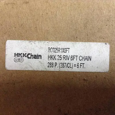 NEW HKK CHAIN RC025R1X6FT