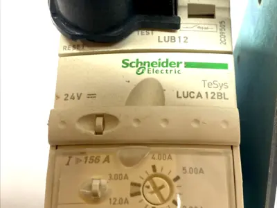 USED SCHNEIDER ELECTRIC STARTER CONTROL UNIT, LU9AP12 HANDLE, LU9AP00 LU9SPO