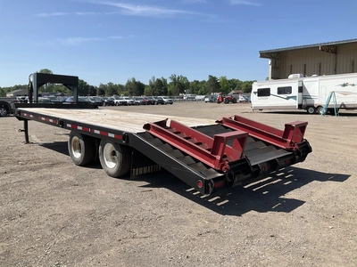 2001 Towmaster TG-20 Equipment Trailer Flat Bed Trailer