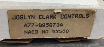 JOSLYN CLARK A77-285873A NEW IN BOX AUXILIARY CONTACT 1 NO 1 NC 4E-24