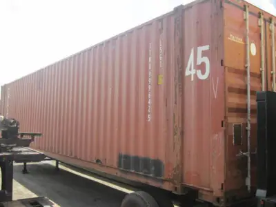 New | in-Stock A PLUS 45′ HIGH CUBE CARGO CONTAINER General Storage Systems Florida US | USA Transequipment #1542546