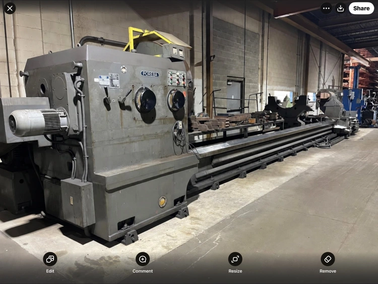 Used 1996 POREBA TCG-200 X 12M Engine Lathes Florida US | Poreba Machine LLC #1455577