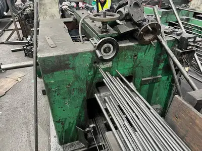 Used SCHUMAG TWO ROLL HORIZONTAL BAR STRAIGHTENER (14730) Tube & Bar Straighteners Connecticut US | Machinery International LLC #1558150