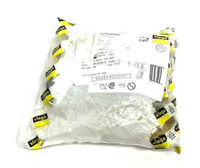 New | in-Stock Viega ProPress Adapter, P x MPT - Model 2911ZL Smart Connect 10-PACK Plumbing Equipment Michigan US | Maverick Industrial Sales #1483243
