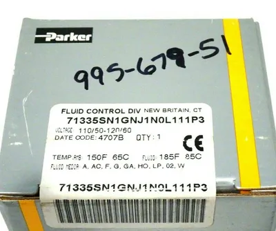 NEW PARKER 71335SN1GNJ1N0L111P3 SOLENOID VALVE