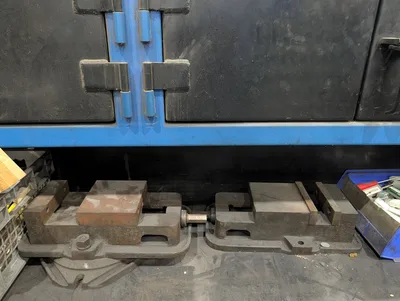 Assorted Mill & Lathe Tooling W/ 12-Drawer Modular Cabinet