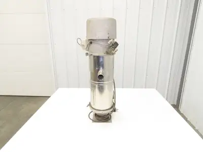 Sterling SSE-2 Stainless Conveying Hopper Loader Turbine Filter Unit 115V