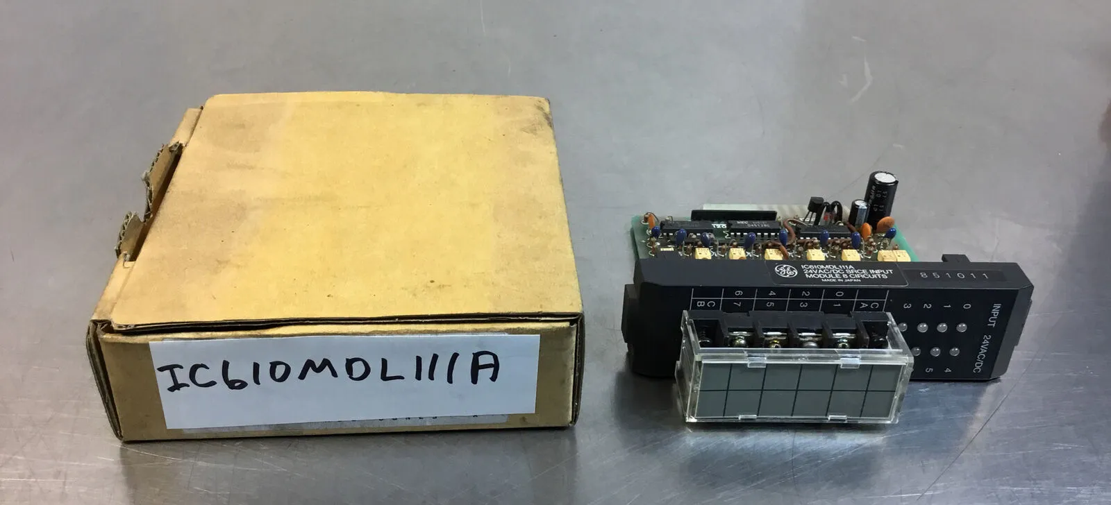GE Fanuc IC610MDL111A 24VAC/DC Source Input Module. 3B-5