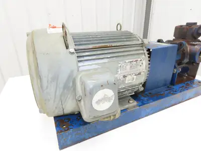 Gorman Rupp GHC1 1/2GF3-B0004 Positive Displacement Gear Pump 1.5"NPT 15GPM 3Hp