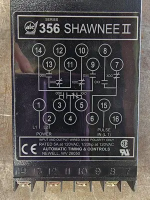 Used ATC AUTOMATIC TIMING CONTROLS 356C350Q30PX Counters/Timers Michigan US | Midwest Press and Automation #1232086