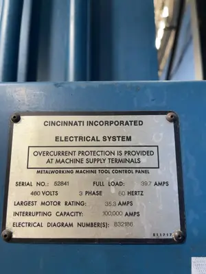 USED CINCINNATI 230 AF X 12FT