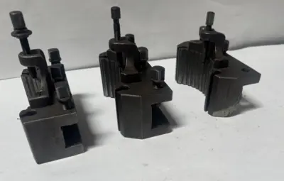 Lot of 4 Original Multifix Type C Lathe Tool Holders Switzerland Germany Made