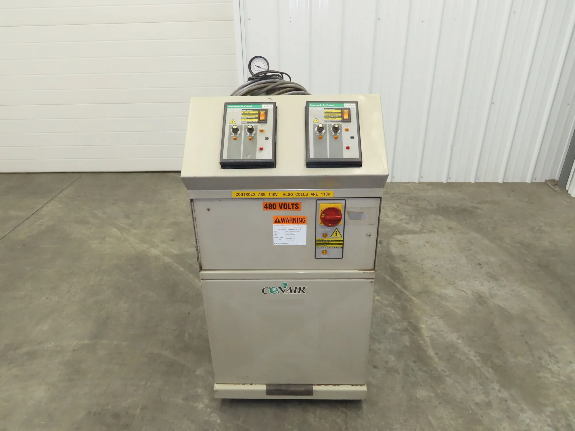 Conair PF3 PowerFill Vacuum Conveying System Portable Stand 480V 2.5Hp Blower
