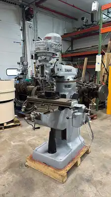 1955 BRIDGEPORT 32"X9" J HEAD MILL Bridgegport Mills | Global Machine Brokers, LLC (1)