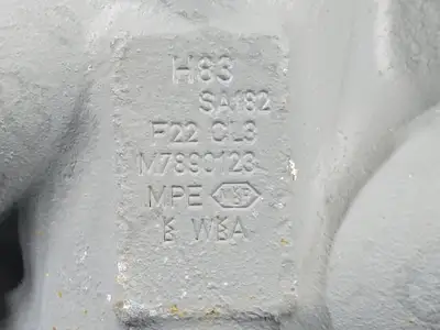 2" Class 2500 Globe Valve B16.34