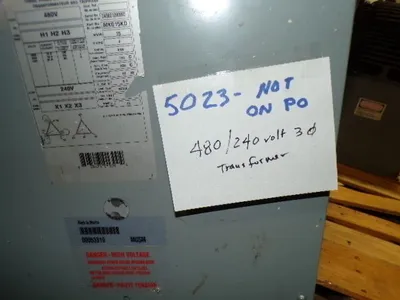 BRAND UNKNOWN transformer Other Machinery, Transformer | Mark One Machinery (1)