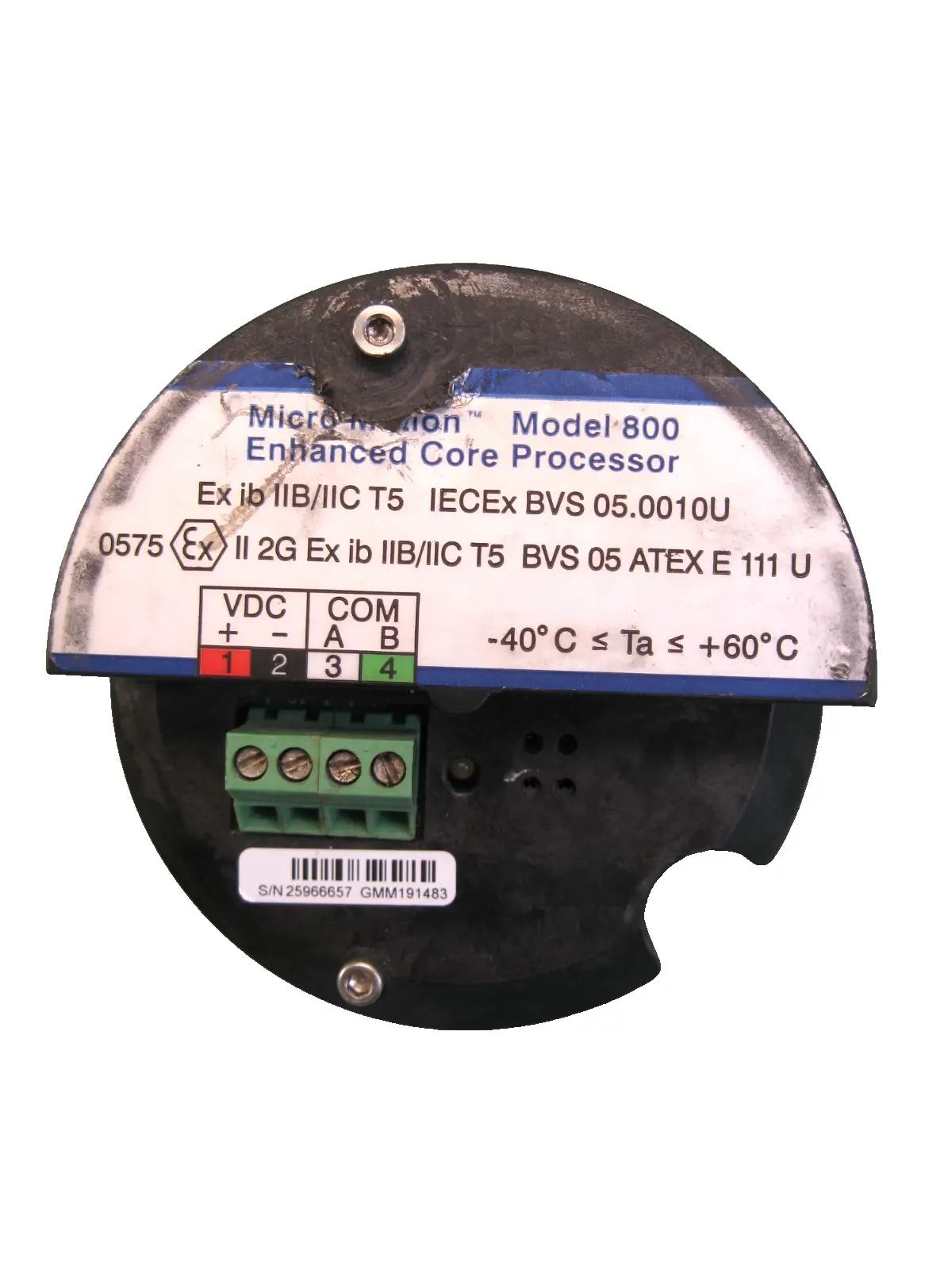 USED Micro Motion 800
