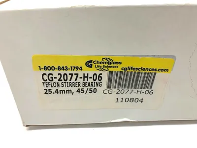 USED CHEMGLASS TEFLON STIRRER BEARING