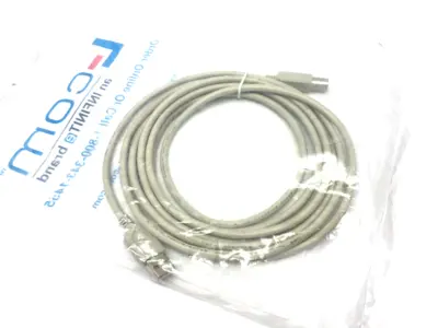 NEW L-COM PREMIUM USB CABLE TYPE A - B CABLE 0.3M