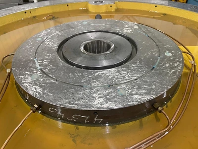48″ X 60″ GIDDINGS & LEWIS HYDROSTATIC LIFT ROTARY INDEX TABLE