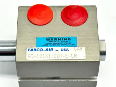 Used Fabco-Air SQ-121X1/2DR-E-LR Pneumatic Cylinders Michigan US | Maverick Industrial Sales #1454096