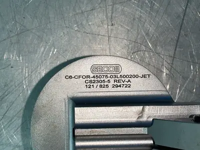 Used SECO C6CFOR4507503L50020JET Tooling & Accessories (Other) Ohio US | HGR 24 #1278991