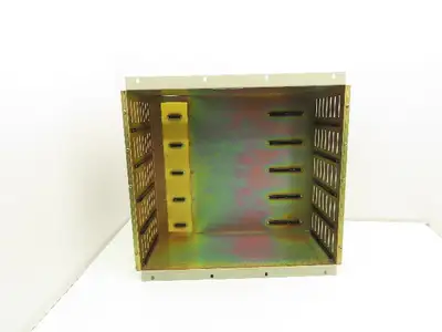 Glassman High Voltage CAB-ESA-FX-01  5-Slot Card Rack PLC Chassis Cabinet