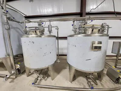Filling Line, Bottles, Blow Molder, Filler/Rinser/Capper, Wrapper #A744851