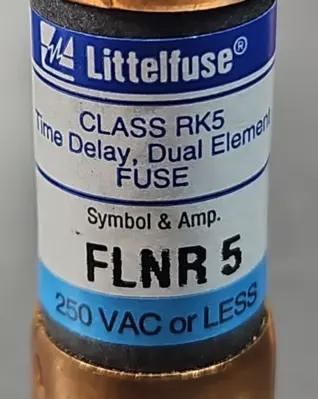 Littelfuse FLNR5 Time Delay Fuse Loc4C4