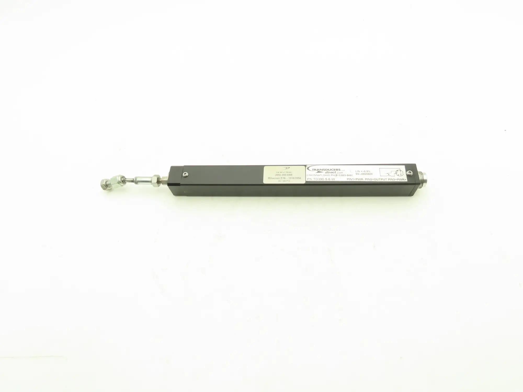Transducers Direct TD390-5-6-W 6" Range Position Transducer Short Longfellow