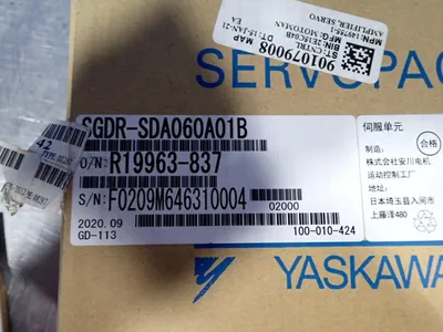 Used YASKAWA SGDRSDA060A01B Servo Drives Ohio US | HGR 24 #802860