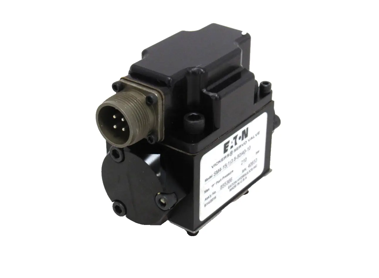 NEW VICKERS 855366 SERVO VALVE SM4-15(1)3.8-80/40-10