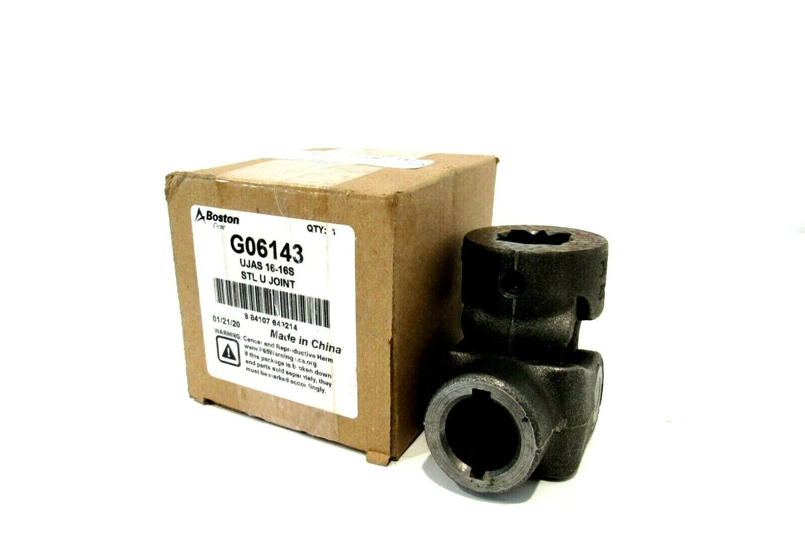 NEW BOSTON GEAR UJAS 16-16S STL U JOINT G06143 UJAS1616S