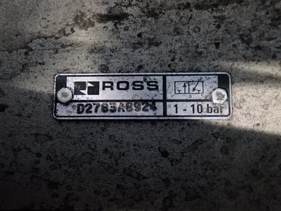 Used ROSS CONTROLS D2783A8924 Pumps Ohio US | HGR 24 #912473