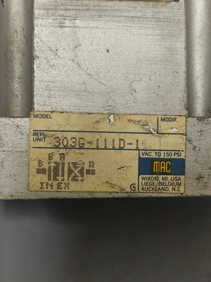 USED MAC 303G-111D-1