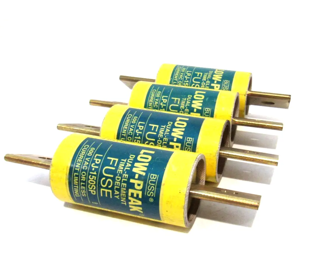 LOT OF 4 NEW BUSSMANN LPJ-150SP FUSES LPJ150SP