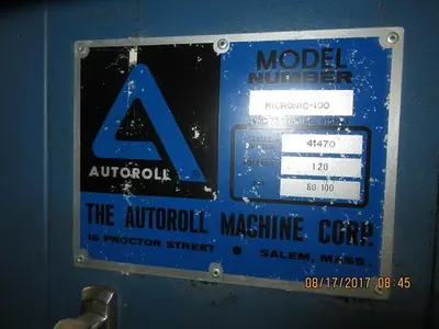 9250-700 Auto Roll Pad Printing Machine Model Micronic 100