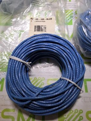 BELKIN A3L980-150-BLUS CAT6 UTP SNAGLESS PATCH CABLE 150ft - BRAND NEW