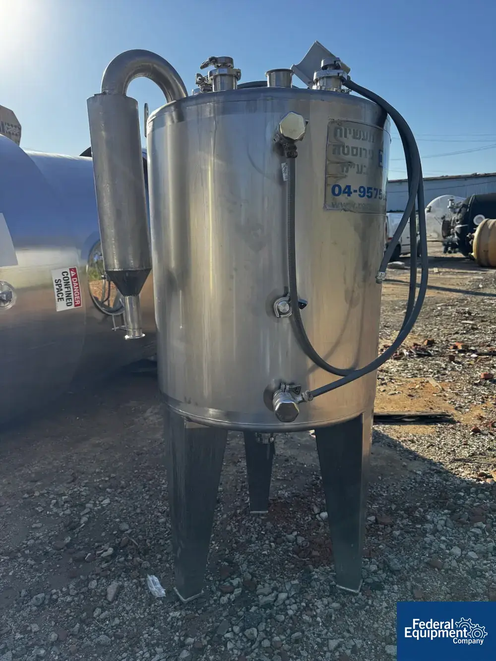 N/A 220-Gallon 316 Stainless Steel Tank