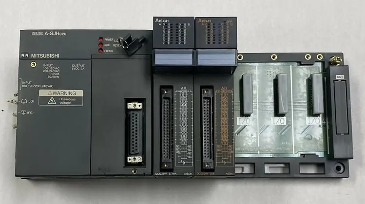 Used MITSUBISHI A1SJHCPU PLC Chassis Ohio US | Surplus Asset Holdings #1246180