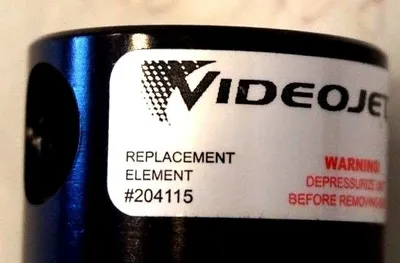 NEW VIDEOJET 204115 REPLACEMENT ELEMENT