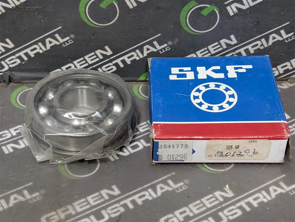 SKF 305 NR Radial / Deep Groove Roller Bearing 25x62x17mm New NIB