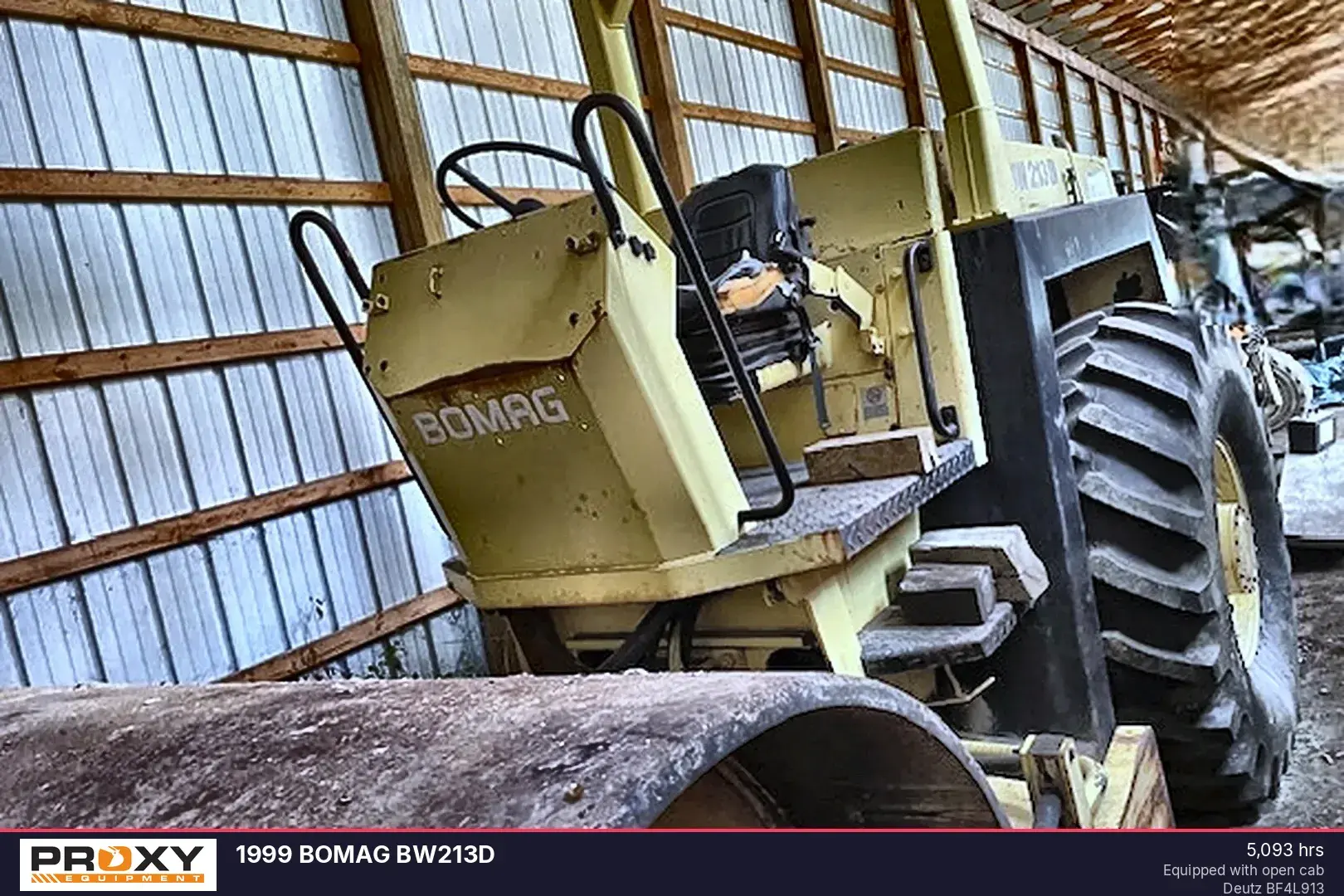 Used 1999 BOMAG BW213D Single Drum Rollers Michigan US | Proxy Equipment #1385224