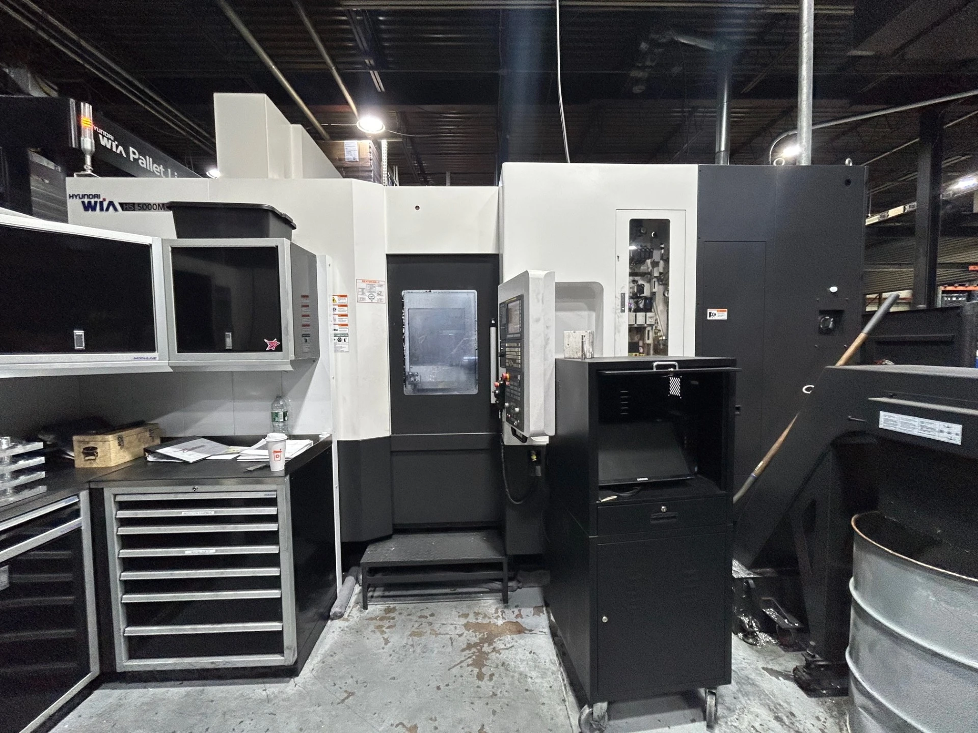Hyundai WIA HS5000M 12 Pallet 240T Horizontal Machining Center
