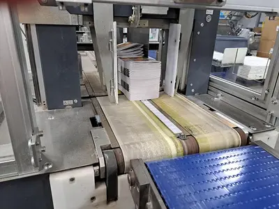 USED FELINS ATS AUTOMATIC BANDING MACHINE W/ STACKER INTAKE