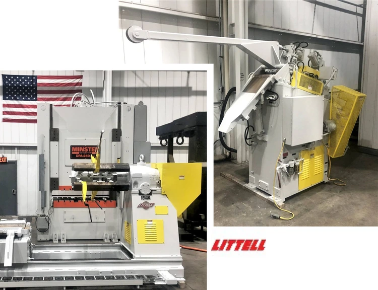 Used 1980 LITTELL MATERIAL HANDLING MACHINERY 412H 5PD / 90-30 Coil Reels and Straighteners | Alma Machinery #899441