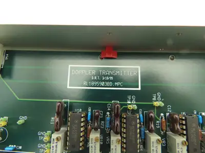 Doppler Transmitter RL18959038D.MPC Printed Circuit Control Board Rev 2 PCB